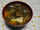 おふくろの味の汁物